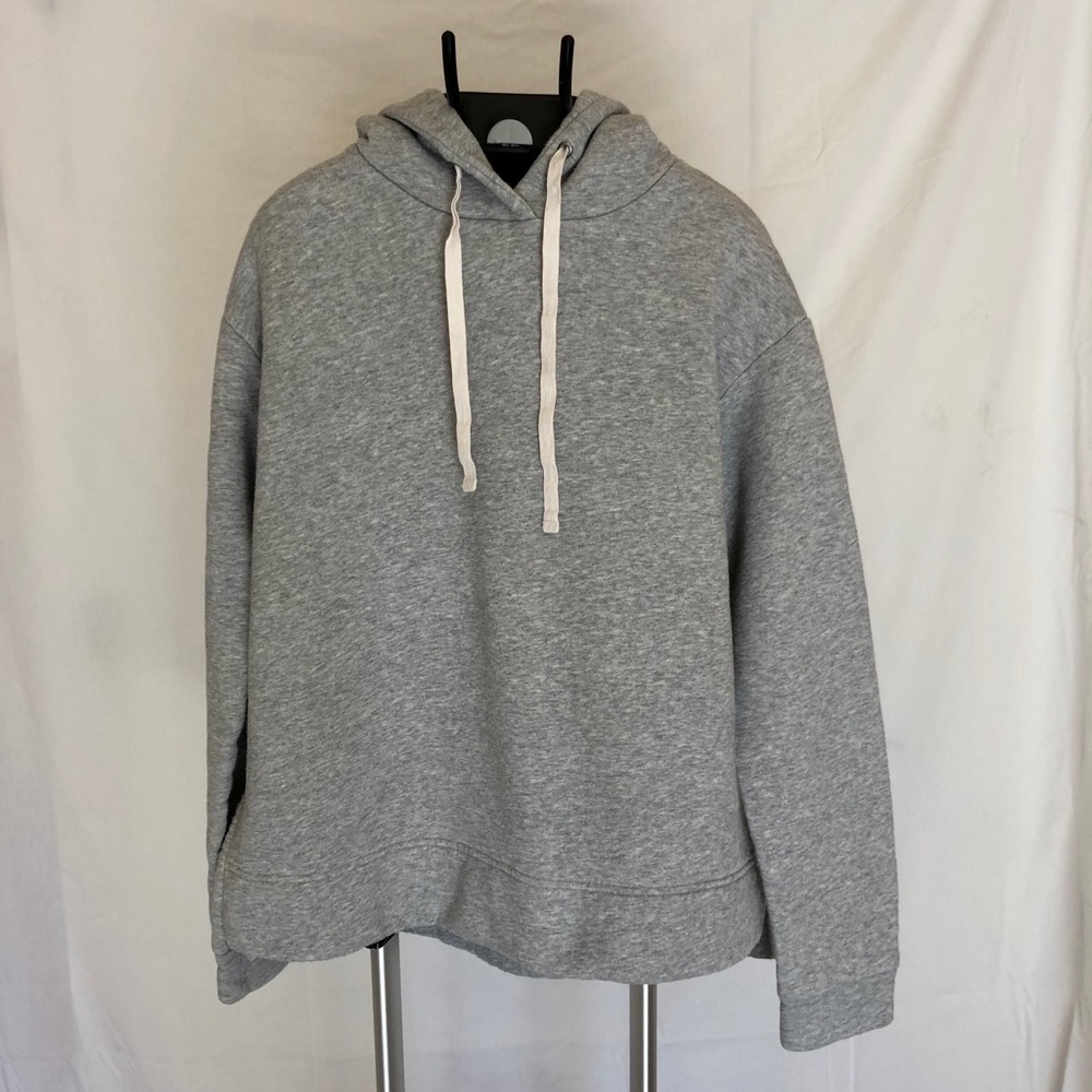 Women’s Heavy J Crew SM Grey Hoodie Sweatshirt